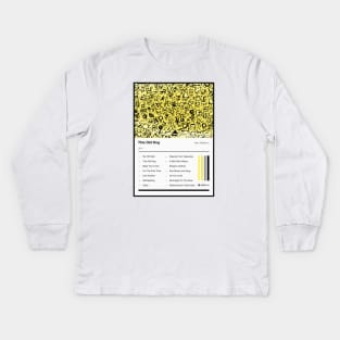 This Old Dog Tracklist Kids Long Sleeve T-Shirt